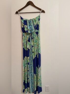 Lilly Pulitzer Strapless Maxi Dress